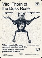 Vito, Thorn of the Dusk Rose #52