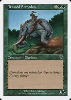 Trained Armodon #275