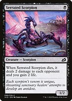 Serrated Scorpion #99