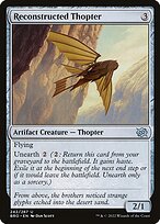 Reconstructed Thopter #242