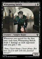 Whispering Snitch #144