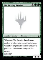 The Roaring Toeclaws #RG63
