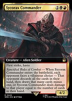 Sycorax Commander #445