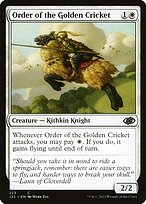 Order of the Golden Cricket #223