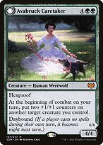Avabruck Caretaker // Hollowhenge Huntmaster #187