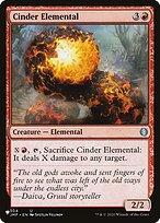 Cinder Elemental #JMP-304