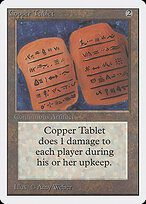 Copper Tablet #239