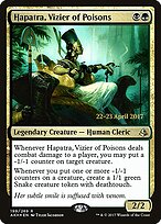 Hapatra, Vizier of Poisons #199s