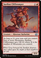 Sardian Cliffstomper #151