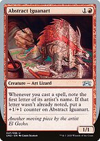 Abstract Iguanart #47