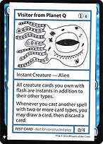 Visitor from Planet Q #33