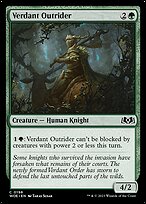 Verdant Outrider #196