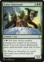 Temur Sabertooth #315