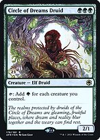 Circle of Dreams Druid #176s