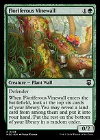 Floriferous Vinewall #228