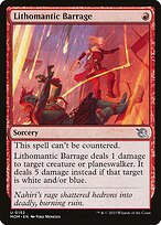 Lithomantic Barrage #152