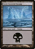 Snow-Covered Swamp #153