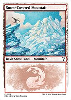 Snow-Covered Mountain #119