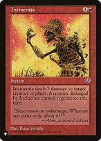 Incinerate #MIR-184