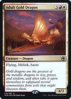 Adult Gold Dragon #216s