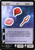 Squid Fire Knight #27