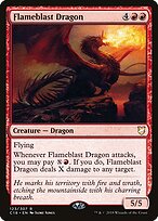 Flameblast Dragon #123