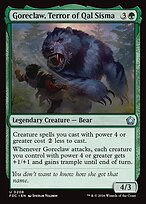 Goreclaw, Terror of Qal Sisma #208