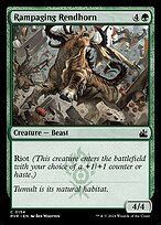 Rampaging Rendhorn #154