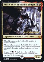 Kroxa, Titan of Death's Hunger #221s