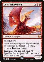 Goldspan Dragon #139p
