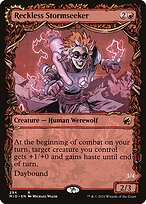 Reckless Stormseeker // Storm-Charged Slasher #294