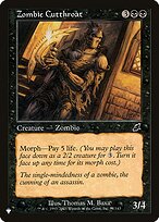 Zombie Cutthroat #SCG-81