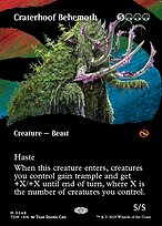 Craterhoof Behemoth #346