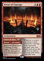 Virtue of Courage // Embereth Blaze #157p