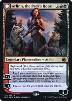 Arlinn, the Pack's Hope // Arlinn, the Moon's Fury #211s