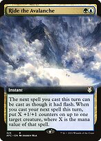 Ride the Avalanche #325