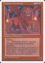 Crimson Manticore #183