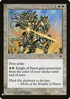 Knight of Dawn #TMP-26