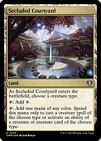 Secluded Courtyard #1030