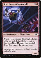 Non-Human Cannonball #115