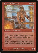 Keldon Champion #UDS-90