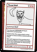 Throat Wolf #65