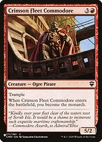 Crimson Fleet Commodore #CMR-171