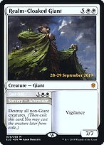 Realm-Cloaked Giant // Cast Off #26s