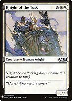 Knight of the Tusk #M19-18