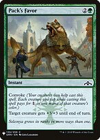 Pack's Favor #GRN-139