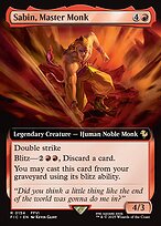 Sabin, Master Monk #154