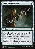 Rosethorn Halberd #175