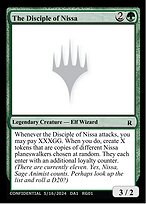 The Disciple of Nissa #RG01b