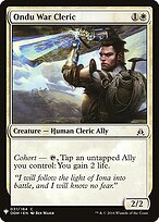 Ondu War Cleric #OGW-31